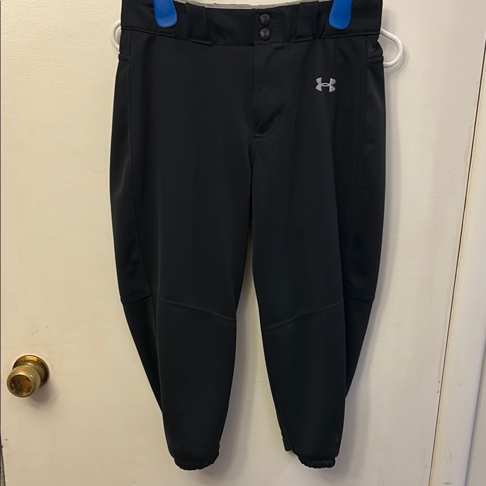 Under Armour Black Sports Pants Black Size Medium
